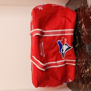 1999 Budweiser 24 can Toronto Blue Jays Insulated Cooler Bag Carry Starps Zipper